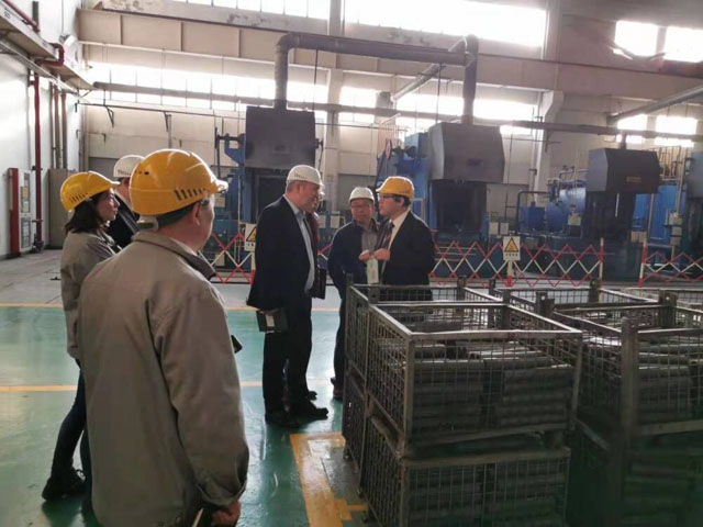 BMW(德國)公司蒞臨康尼精機調研考察