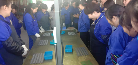 康尼精機生產一部舉辦勞動競賽活動